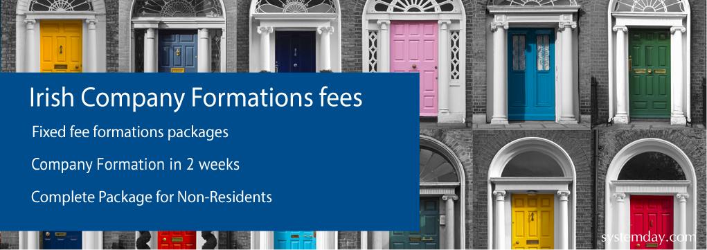 Irish Company Formation fees